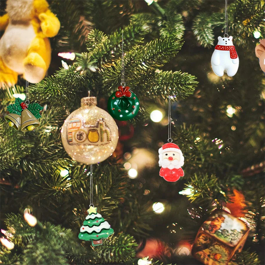 Mini-nyckelringar jul (20/30-pack)