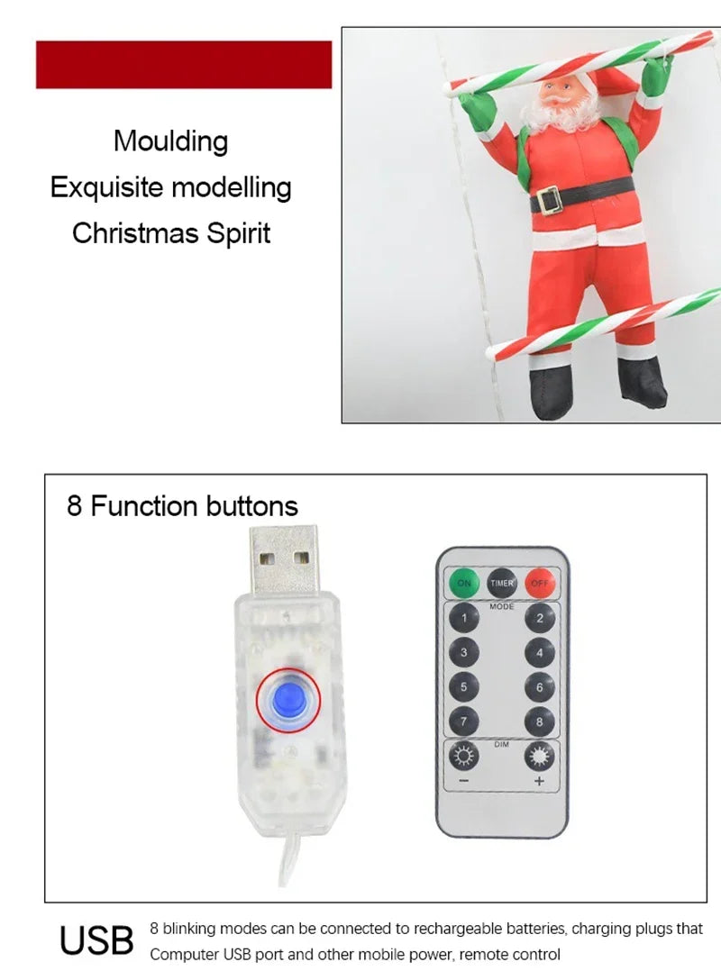 LED-lampa på stege (USB)