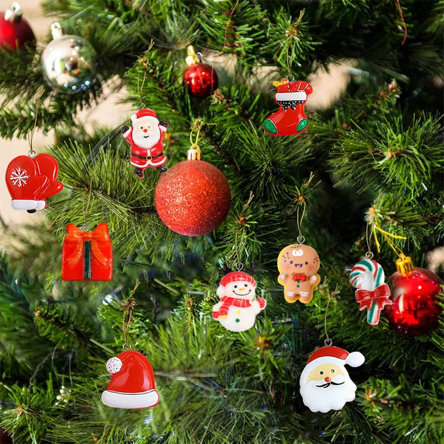 Mini-nyckelringar jul (20/30-pack)