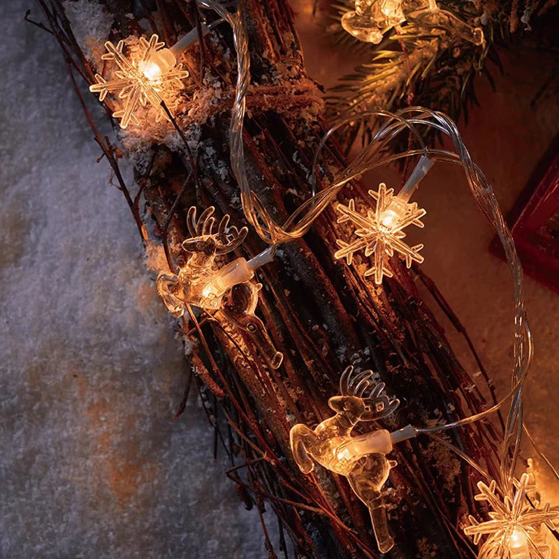 Renformad LED-ljusslinga