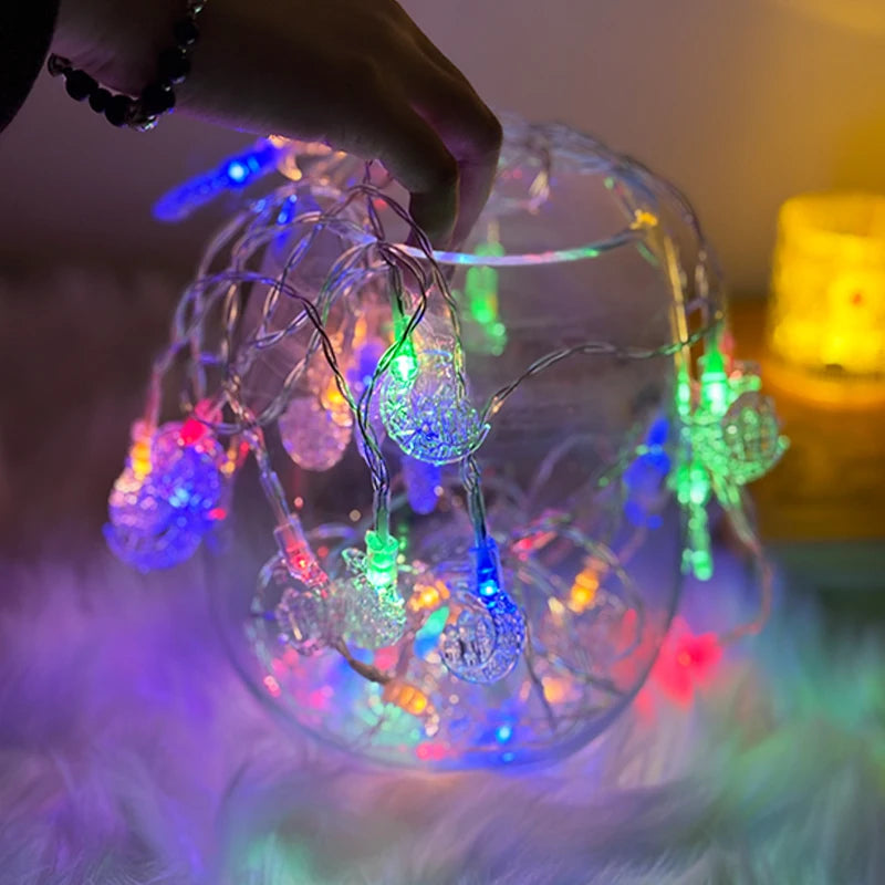 Renformad LED-ljusslinga