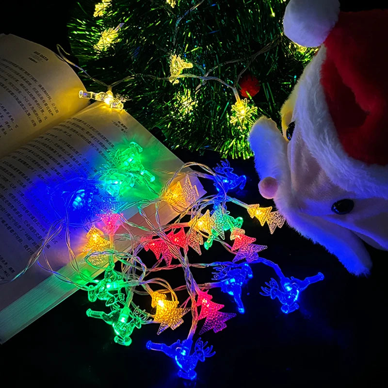 Renformad LED-ljusslinga