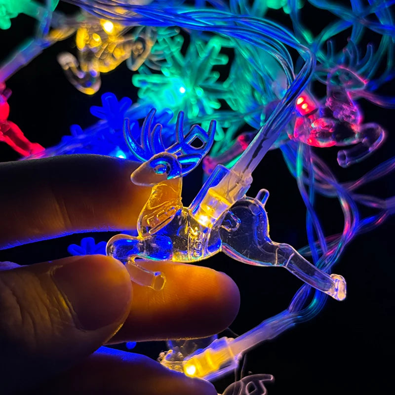 Renformad LED-ljusslinga