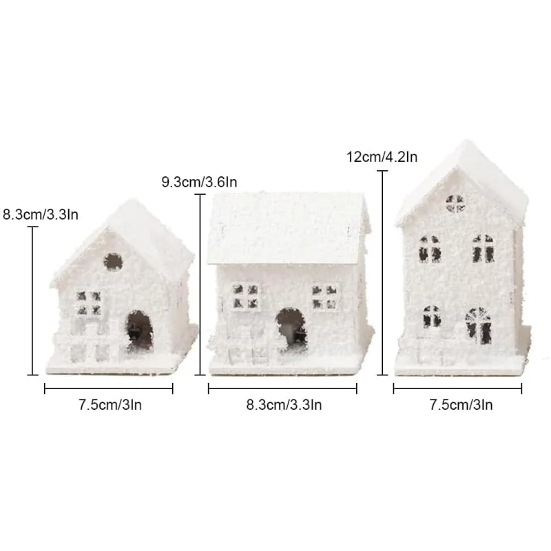 LED-belyst julby i trä